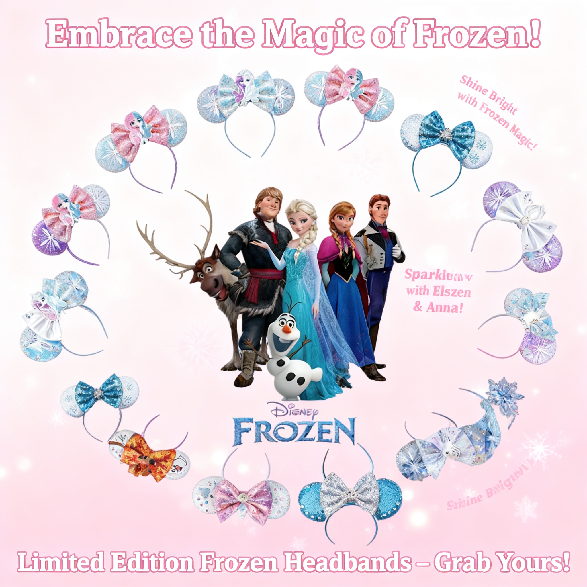 Women Knight Accessories - Disney Frozen Elsa Princess Anna Snowflake