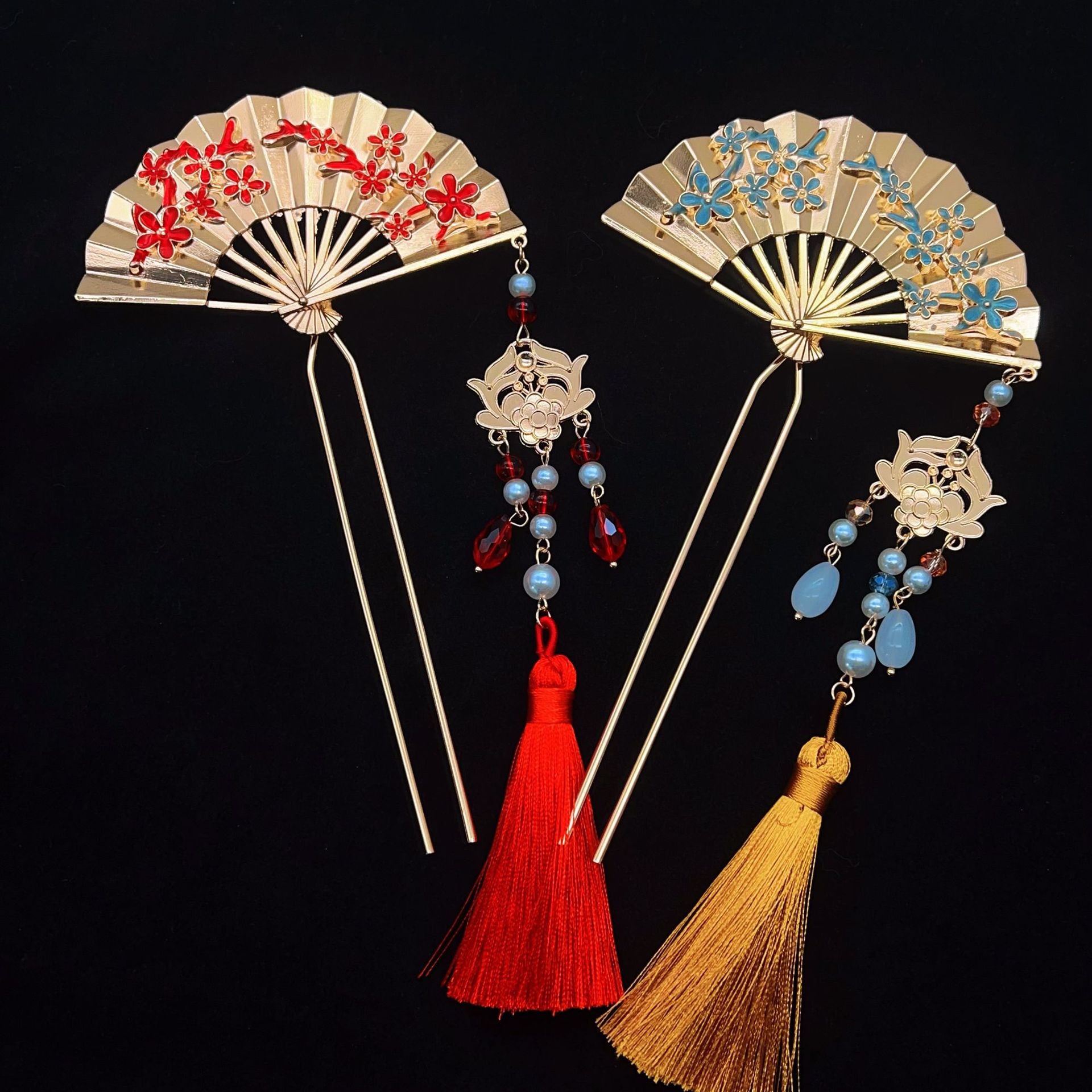 Women Accessories Wholesale - New Chinese style national fan tassel