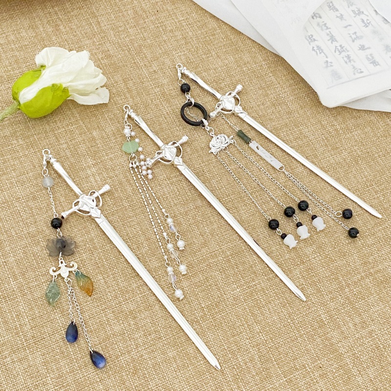 Women Knight Accessories - New Chinese StyleAncient Style Sword Tassel