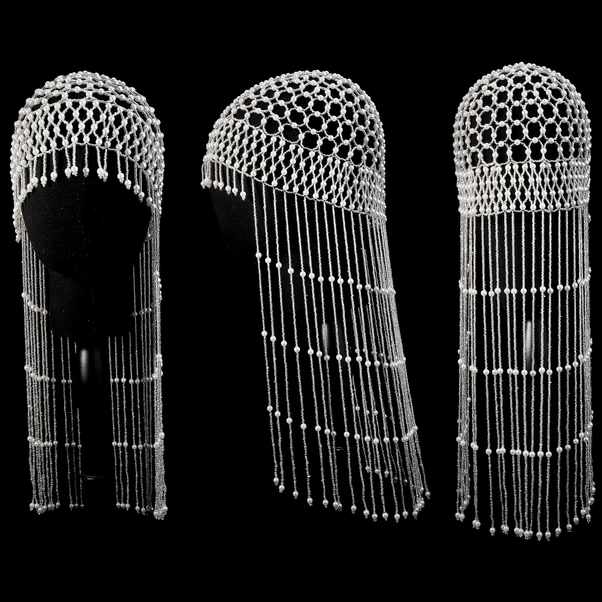 Luxury Pearls Beaded Headwrap  - Women Knight Accessories 리뷰 및 가격