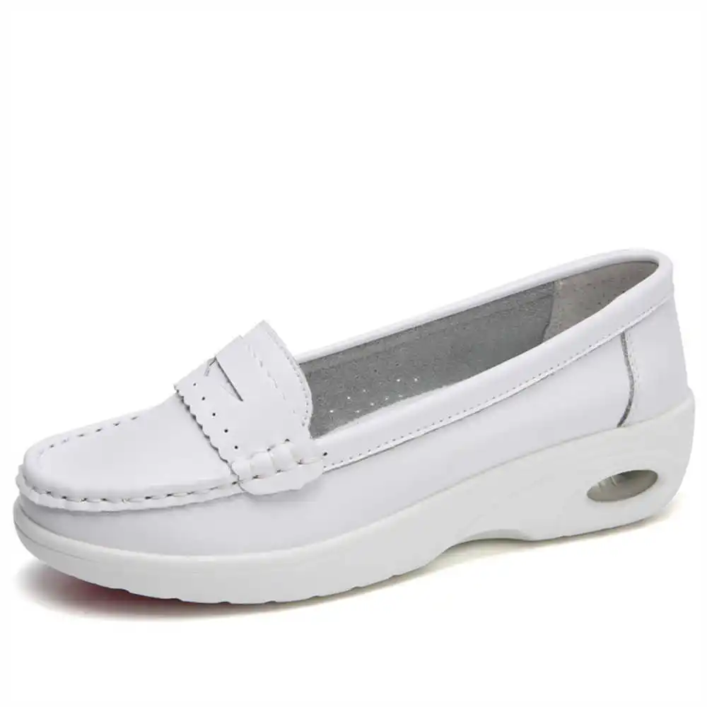 Thick Sole Slipon White Traine - Women Accessories Brand Name Ideas 리뷰 및 가격
