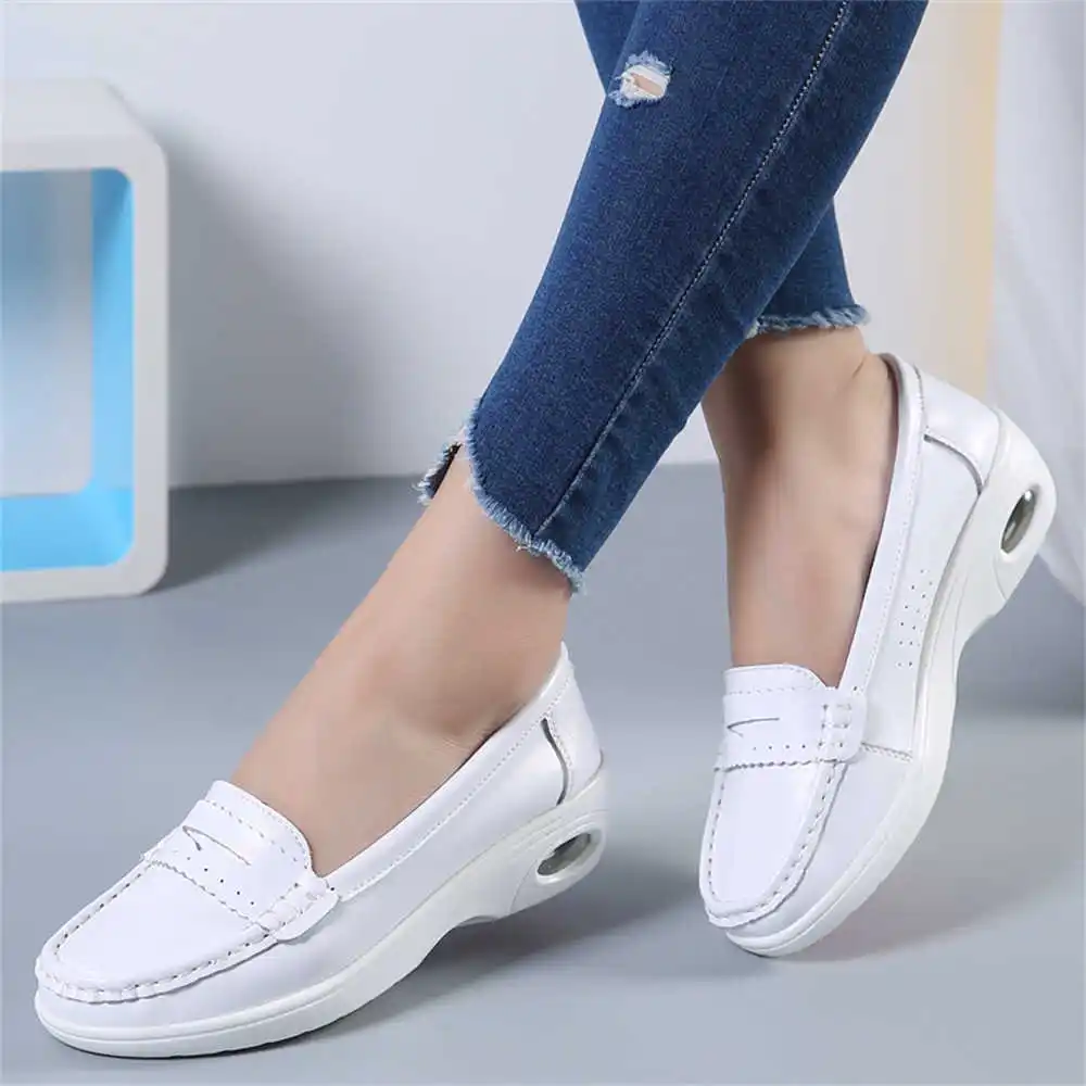 Thick Sole Slipon White Traine - Women Accessories Brand Name Ideas 리뷰 및 가격