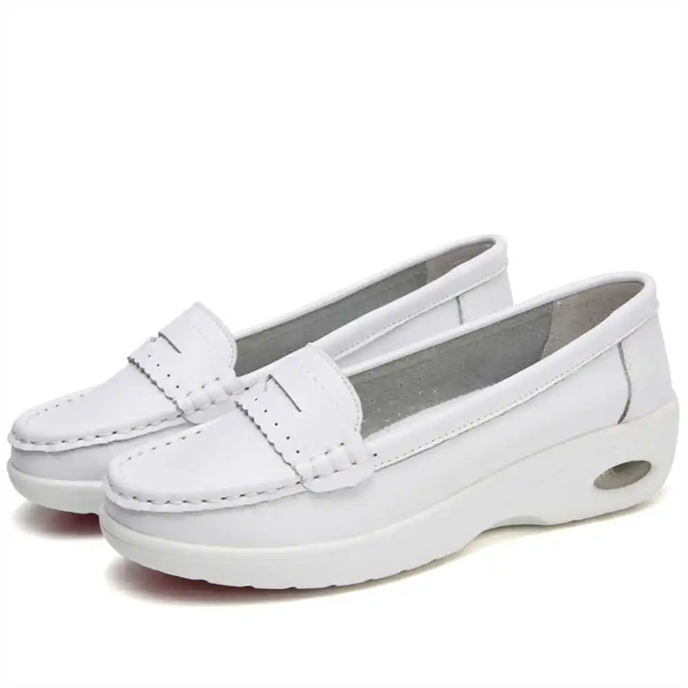 Thick Sole Slipon White Traine - Women Accessories Brand Name Ideas 리뷰 및 가격