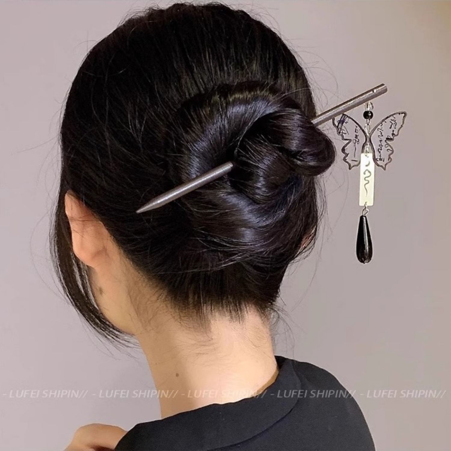 Light Luxury Wooden Tassel Hai - Women Accessories Shop 리뷰 및 가격