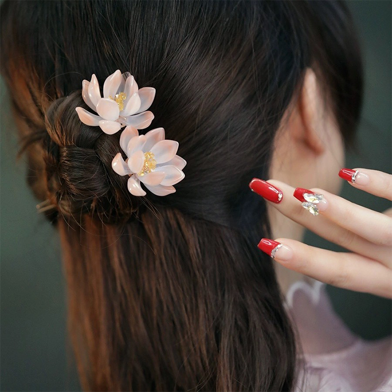 1Pair Vintage Hairpin Glazed F - Women Accessories Wholesale 리뷰 및 가격