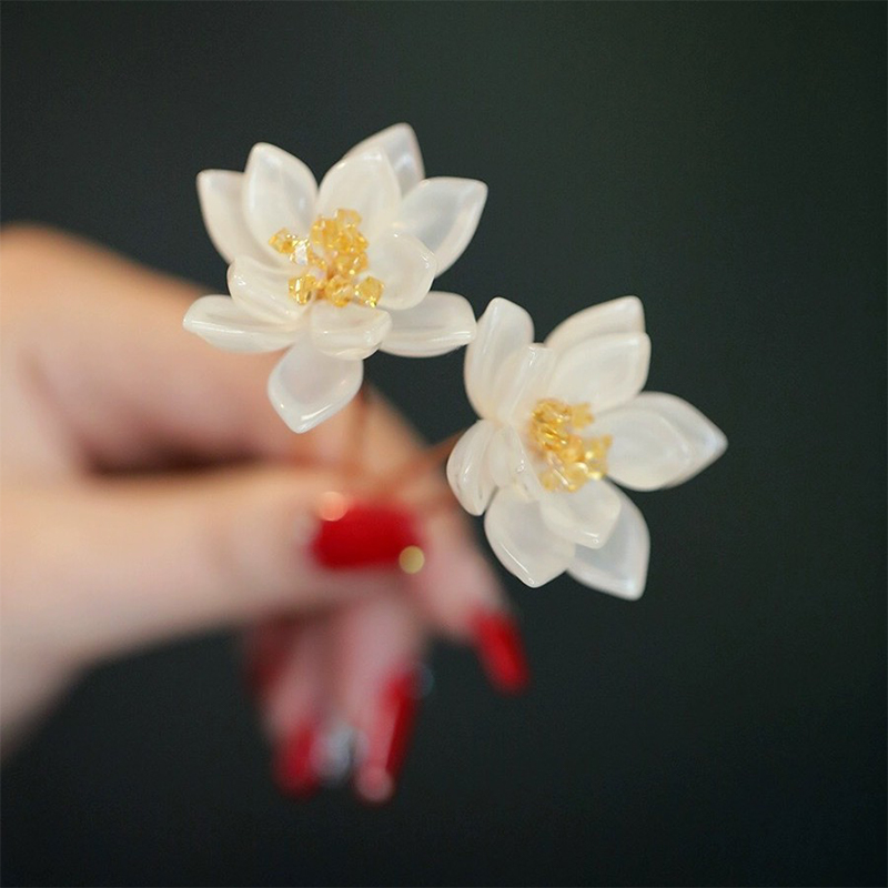 1Pair Vintage Hairpin Glazed F - Women Accessories Wholesale 리뷰 및 가격