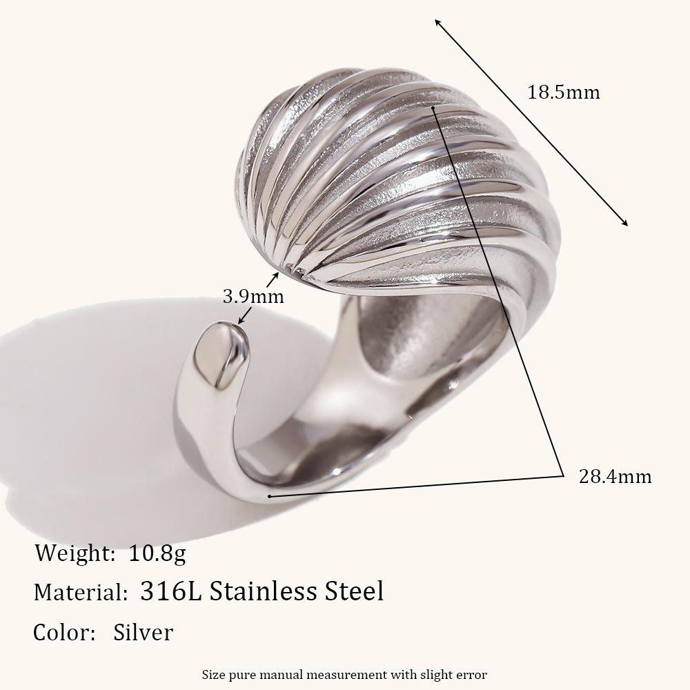 2024 Stainless Steel Rings for - Women Accessories Drawing 리뷰 및 가격