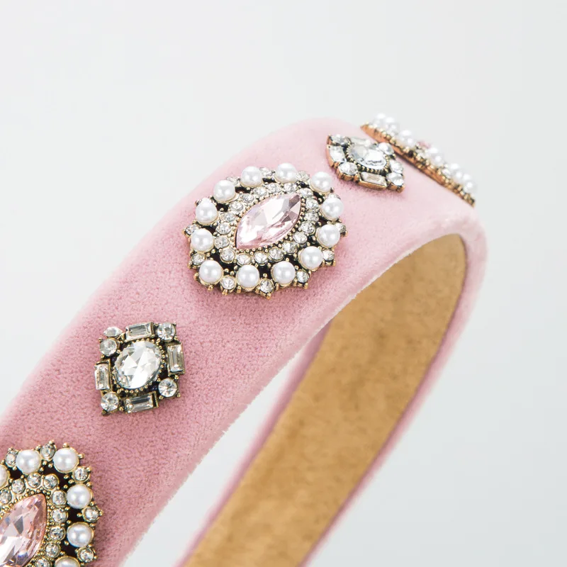 Retro Baroque Velvet Headpiece - Women Accessories Shop 리뷰 및 가격