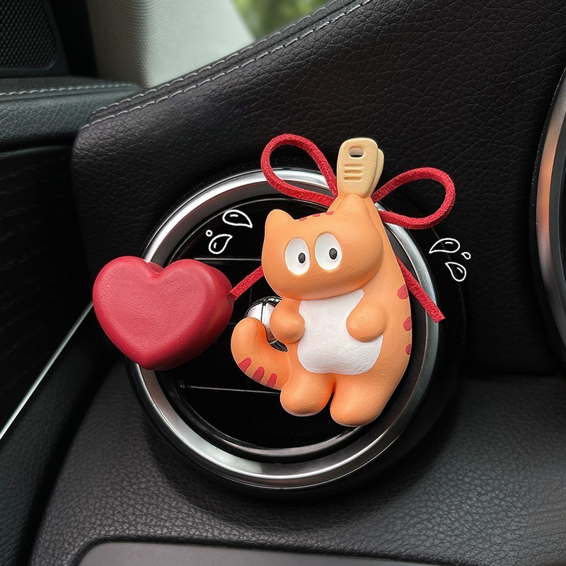 Creative Cute cat Car Perfume  - Women Accessories Outlet 리뷰 및 가격