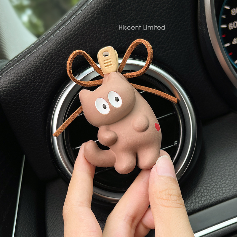 Creative Cute cat Car Perfume  - Women Accessories Outlet 리뷰 및 가격