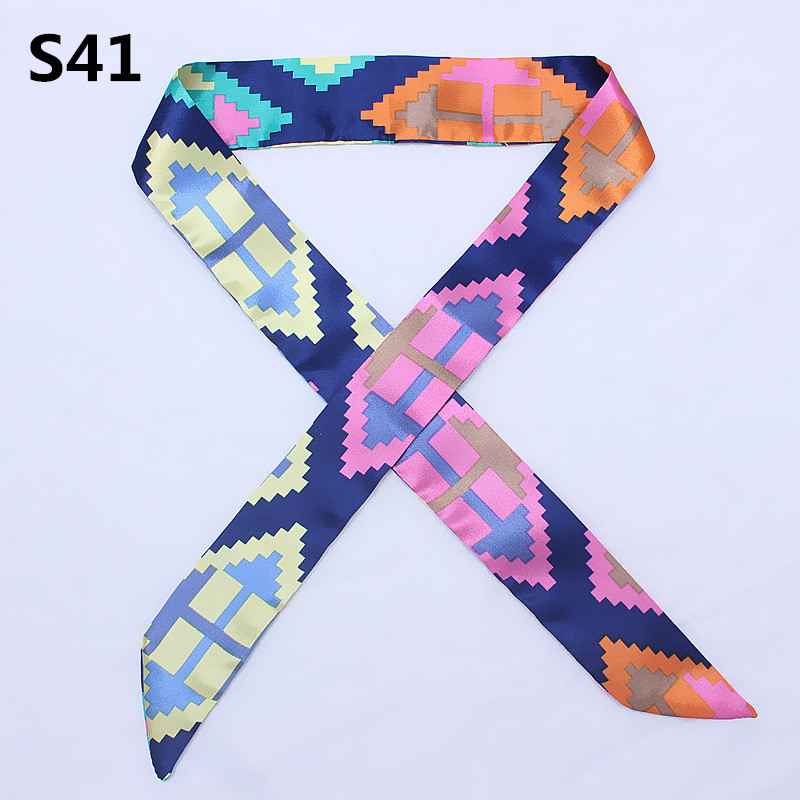 47 Colors Brand Bandana Small  - Silk Scarf Square 리뷰 및 가격