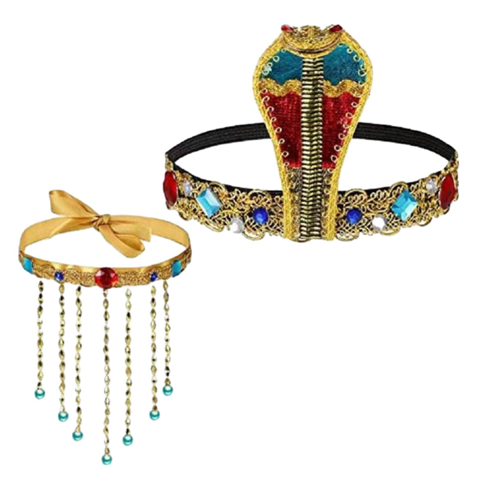 2 Pieces Egyptian Costume Acce - Women Accessories In Egypt 리뷰 및 가격