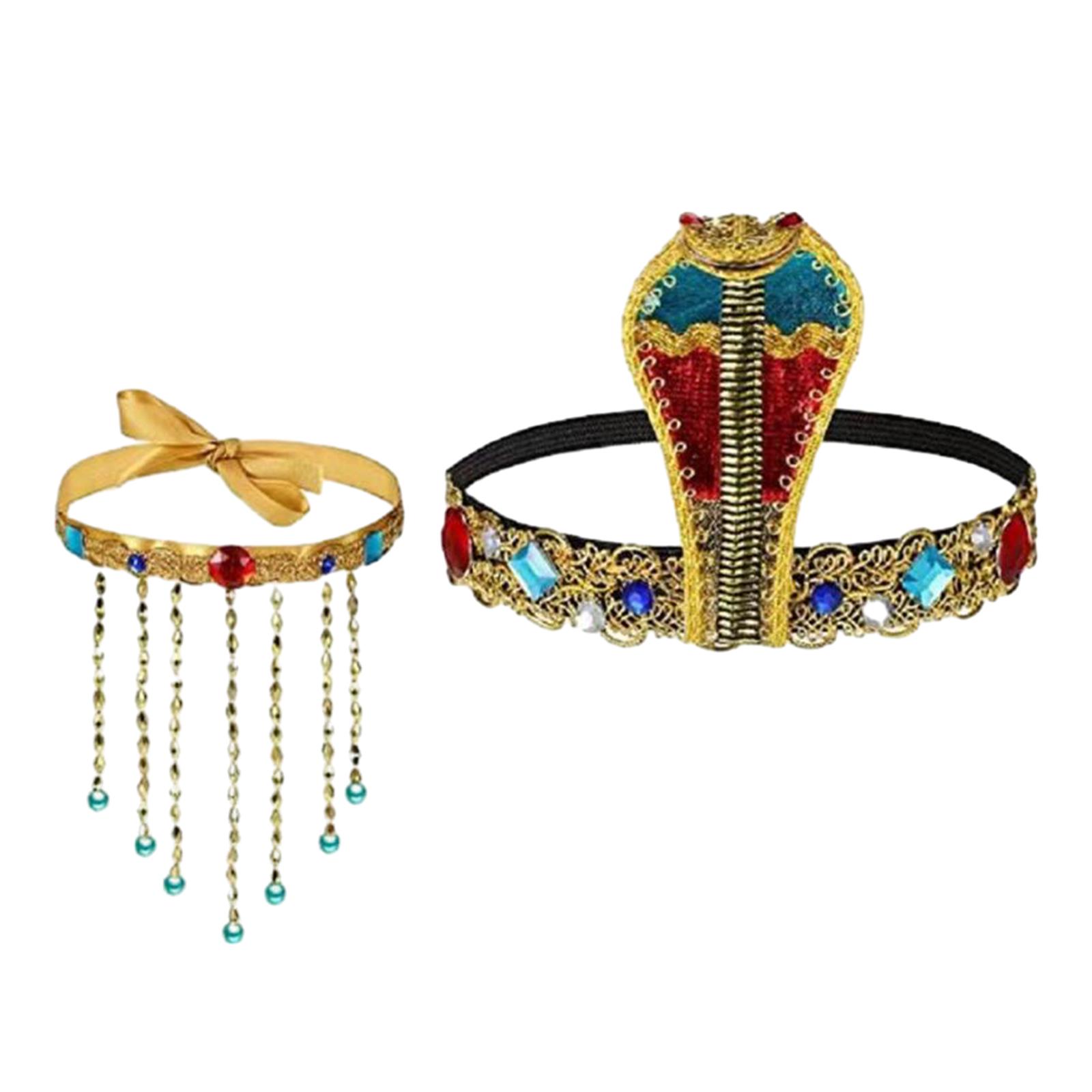 2 Pieces Egyptian Costume Acce - Women Accessories In Egypt 리뷰 및 가격