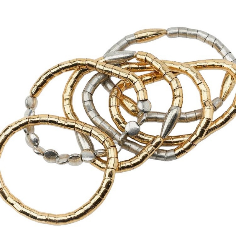 Fashion Hip Hop Gold Multi Lay - Layered Necklace Set 리뷰 및 가격
