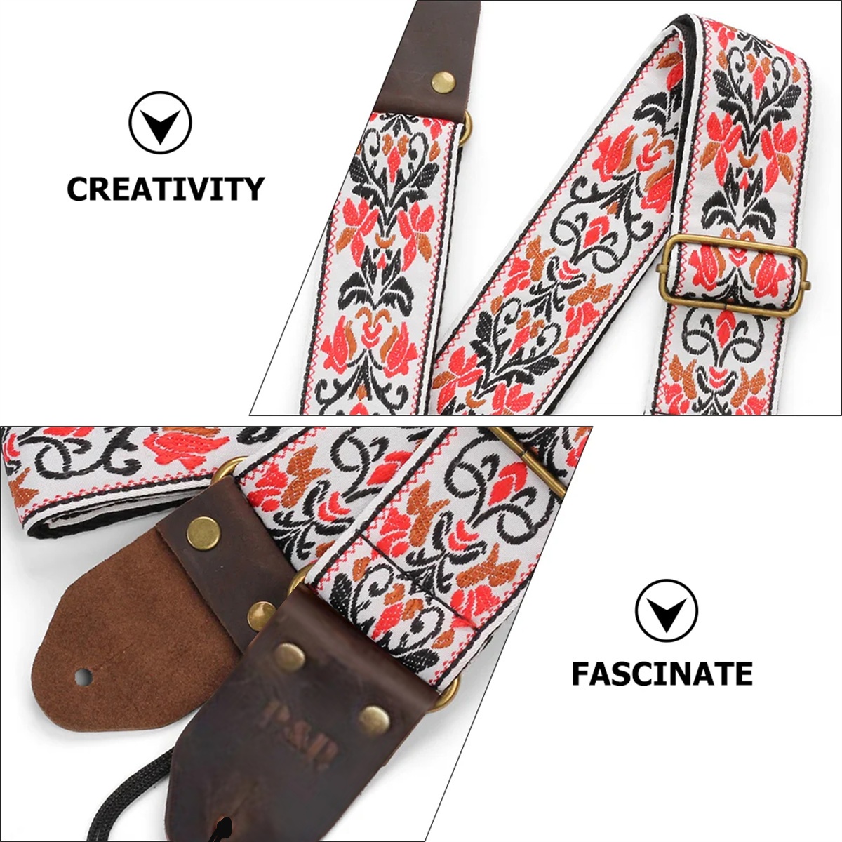 Miwayer Embroidered Guitar Str - Women Electronic Accessories 리뷰 및 가격