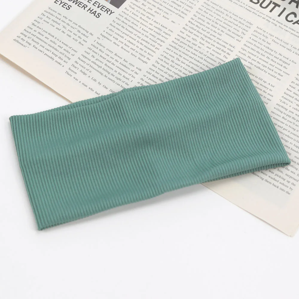Women Solid Color Headband Yog - Women'S Yoga Accessories 리뷰 및 가격