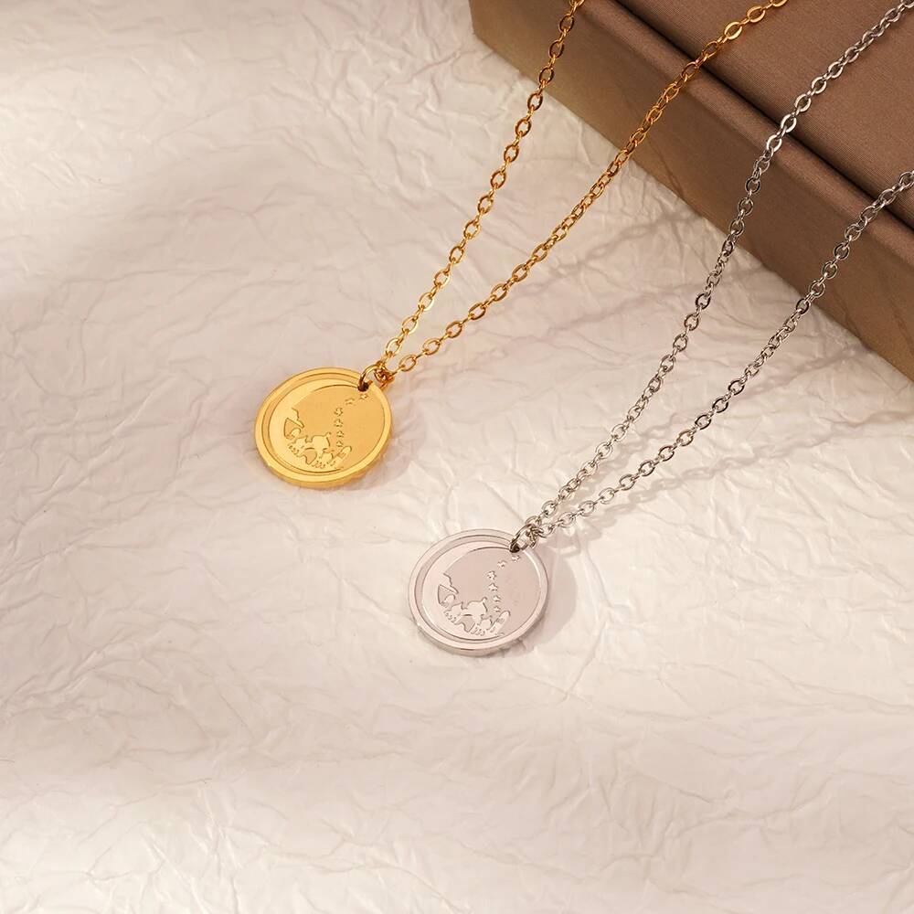 Jerusalem Palace Moon Coin Dis - Coin Necklace Delicate 리뷰 및 가격