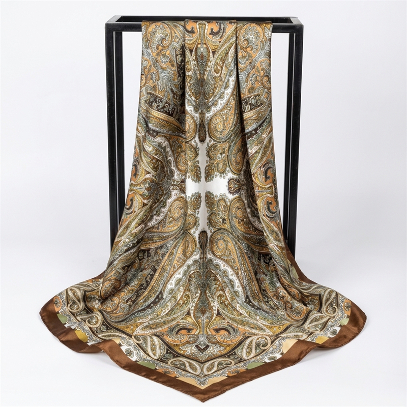 Women Spring Summer Square Sca - Silk Scarf Square 리뷰 및 가격