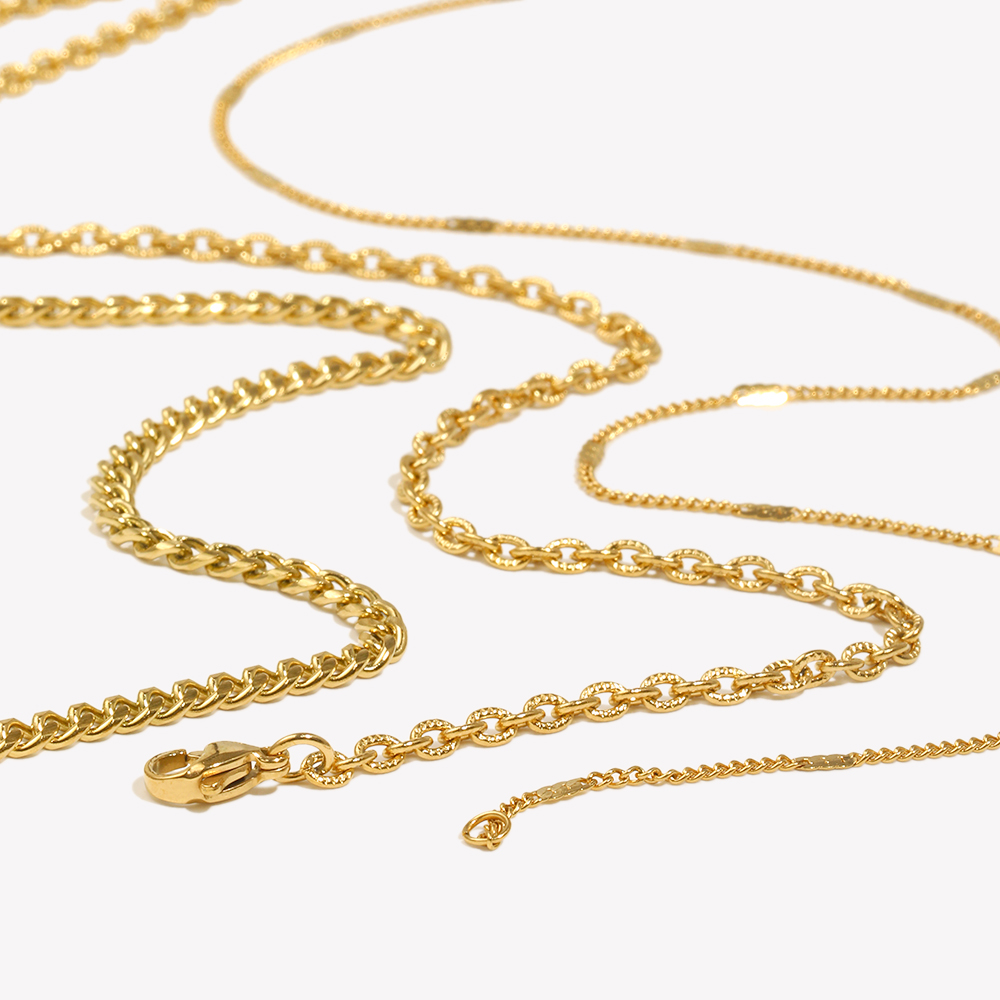 E.B.belle Thin Delicate Link F - Coin Necklace Delicate 리뷰 및 가격