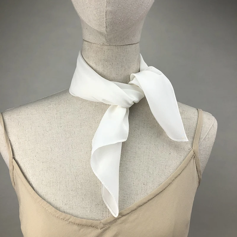 New Women Silk Scarf Square Ne - Silk Scarf Square 리뷰 및 가격