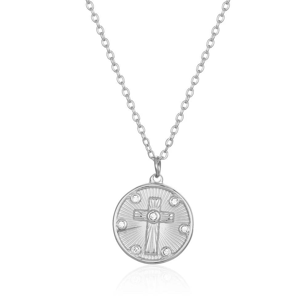 Women Delicate Round Coin Zirc - Coin Necklace Delicate 리뷰 및 가격