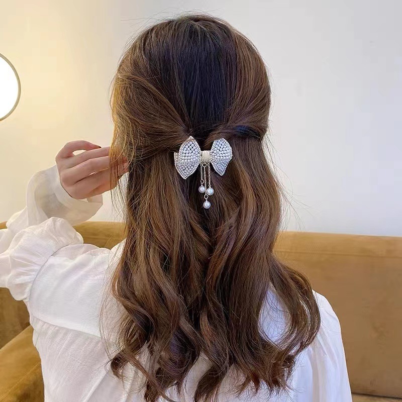 New bow hair clip for women, i - Women Accessories Shop 리뷰 및 가격