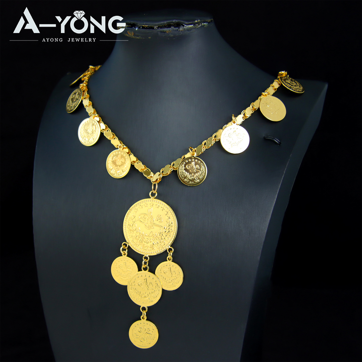 Delicate Algeria Wedding Long  - Coin Necklace Delicate 리뷰 및 가격