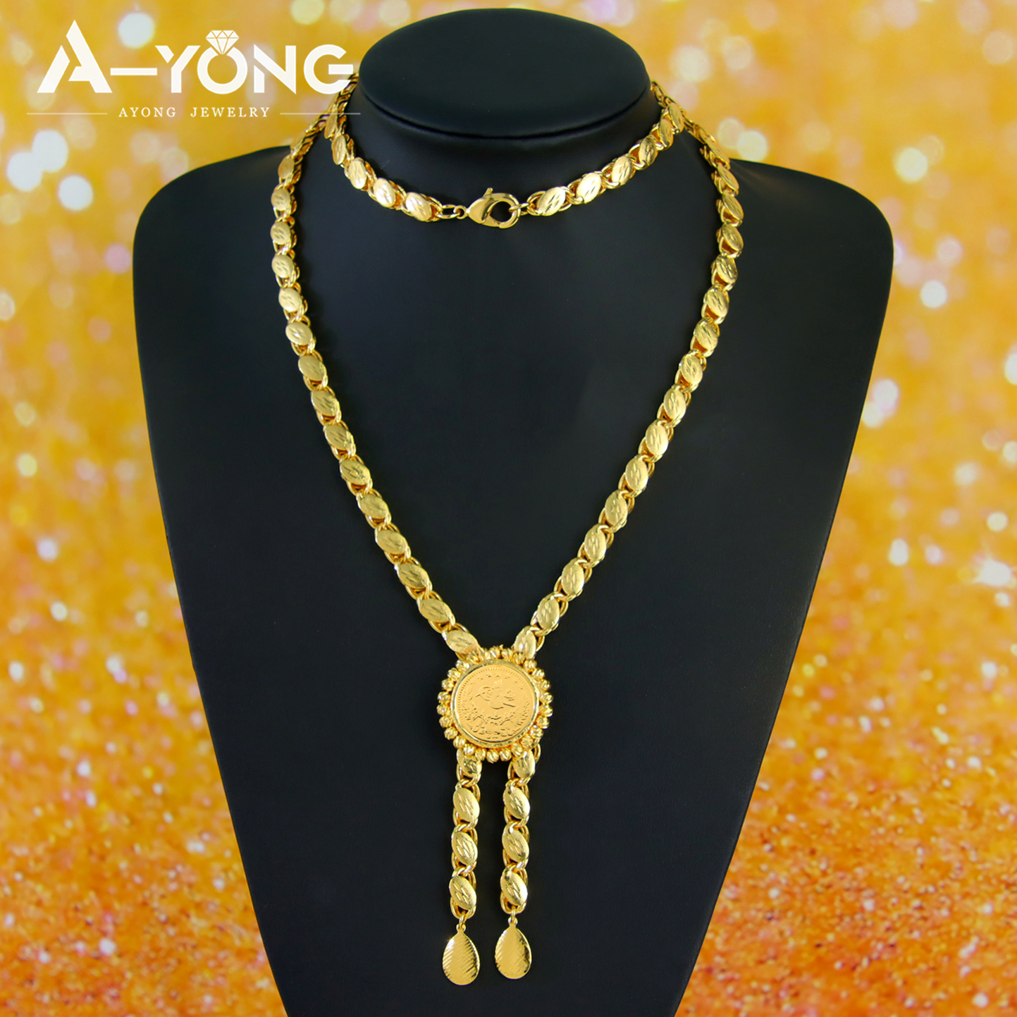 Delicate Algeria Wedding Long  - Coin Necklace Delicate 리뷰 및 가격