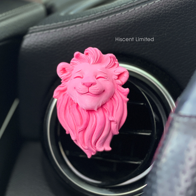 Pink Smiling Lion Car Perfume  - Women Accessories Outlet 리뷰 및 가격