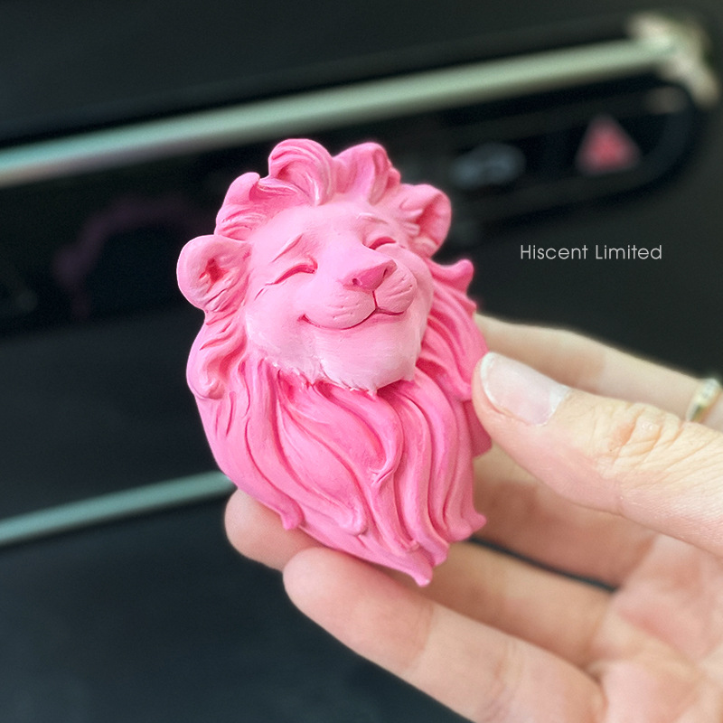 Pink Smiling Lion Car Perfume  - Women Accessories Outlet 리뷰 및 가격