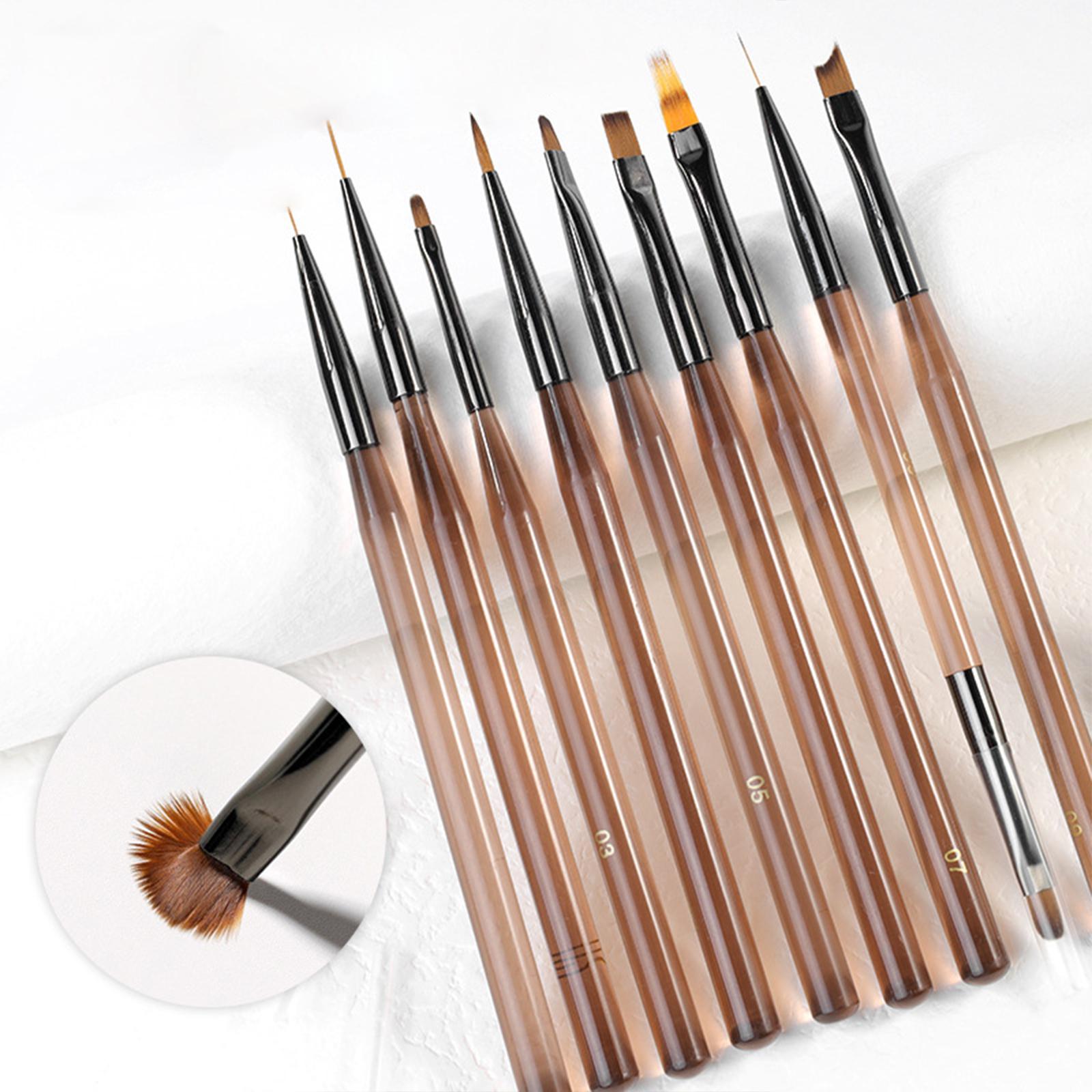 Nail Art Brush Pen Nylon Hair  - Women Accessories Drawing 리뷰 및 가격