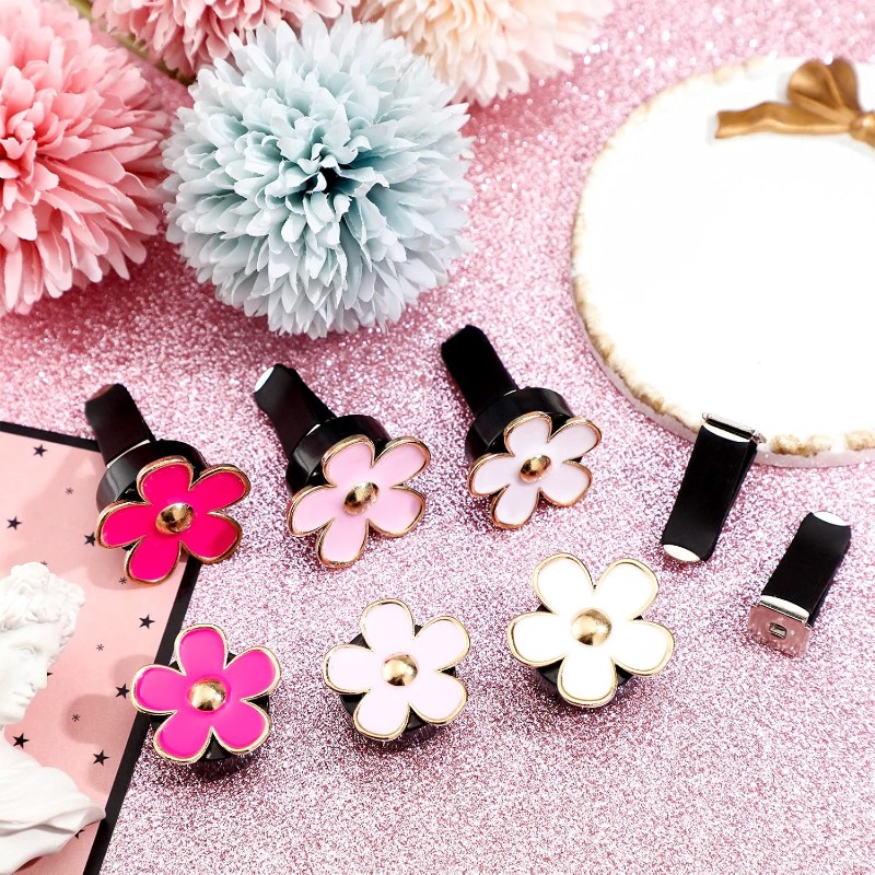 6PCS Daisy Flower Air Vent Cli - Women Accessories Outlet 리뷰 및 가격