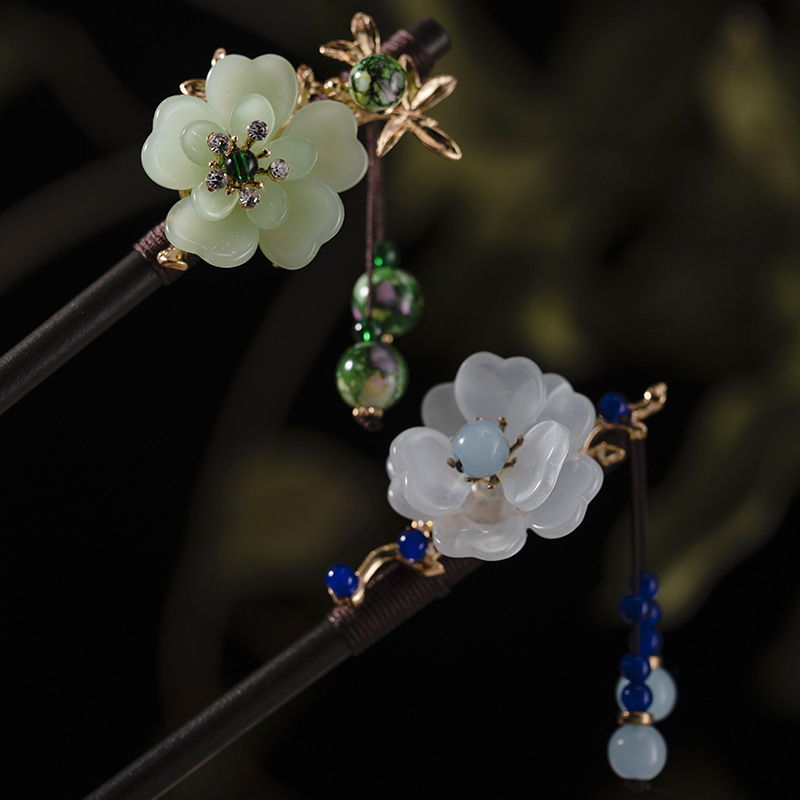 1Pc Wooden Hairpin Headdress f - Women Accessories Wholesale 리뷰 및 가격