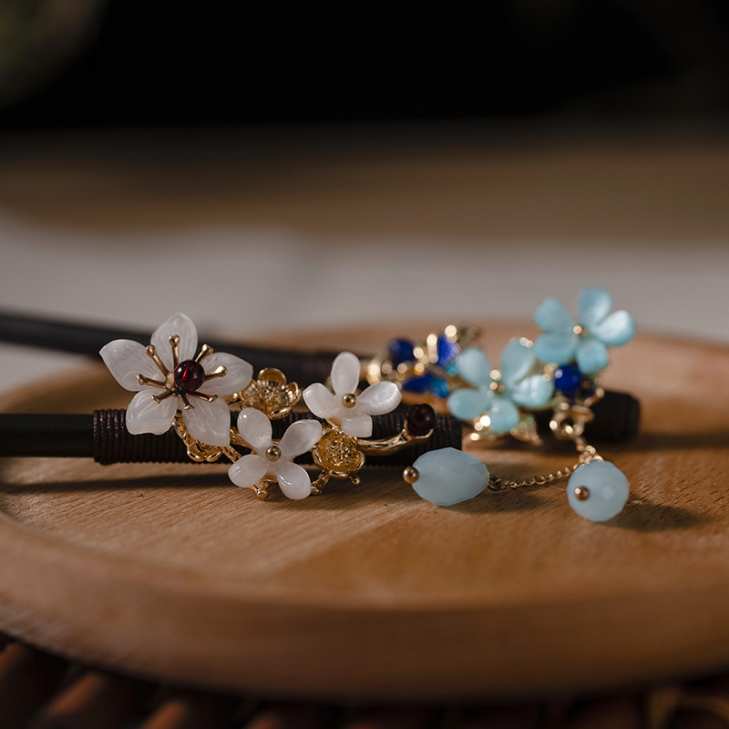 1Pc Wooden Hairpin Headdress f - Women Accessories Wholesale 리뷰 및 가격