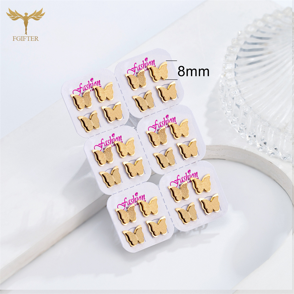 12 Pairs Pack Dainty Butterfly - Women Accessories Wholesale 리뷰 및 가격