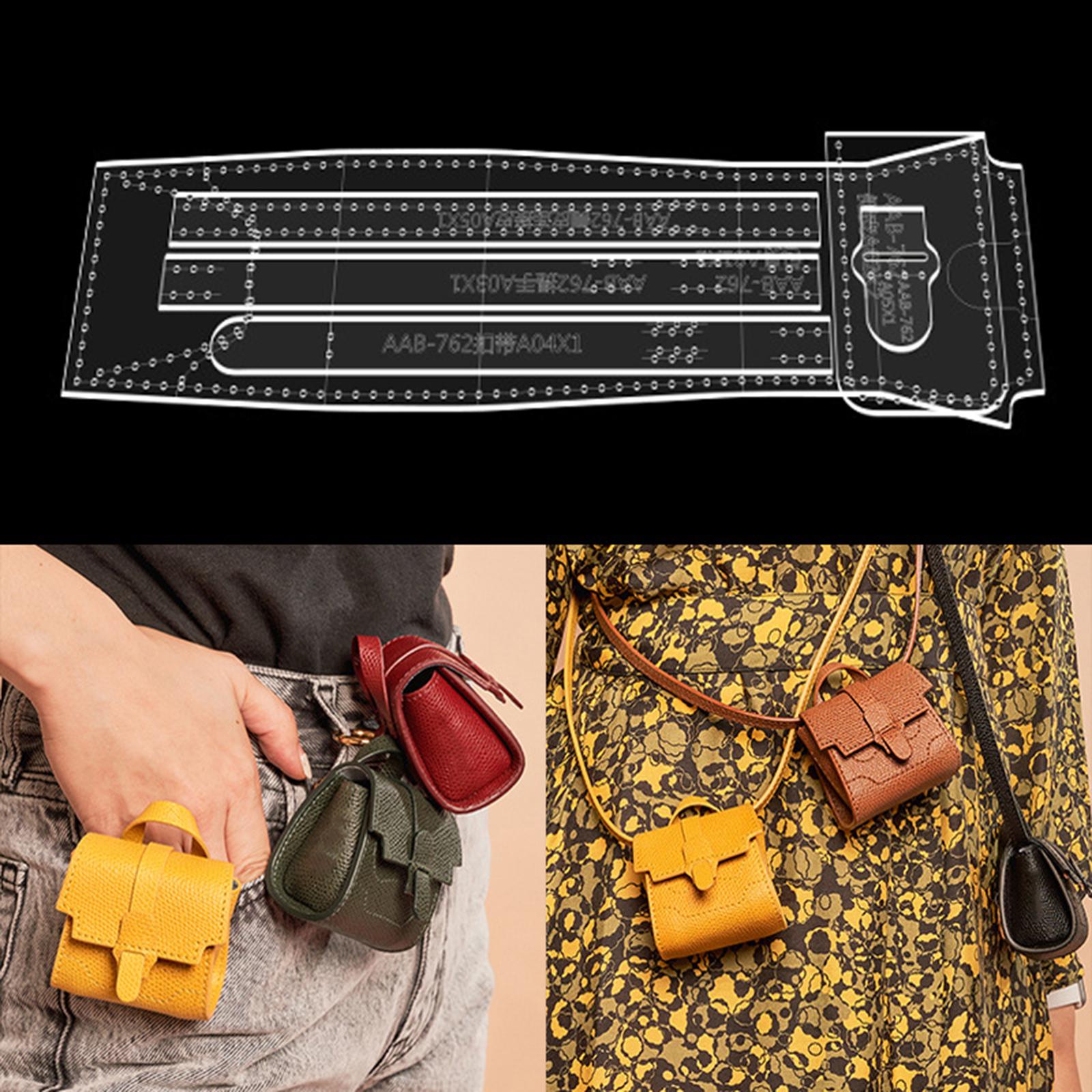 Leather Craft Pattern Handcraf - Women Accessories Drawing 리뷰 및 가격