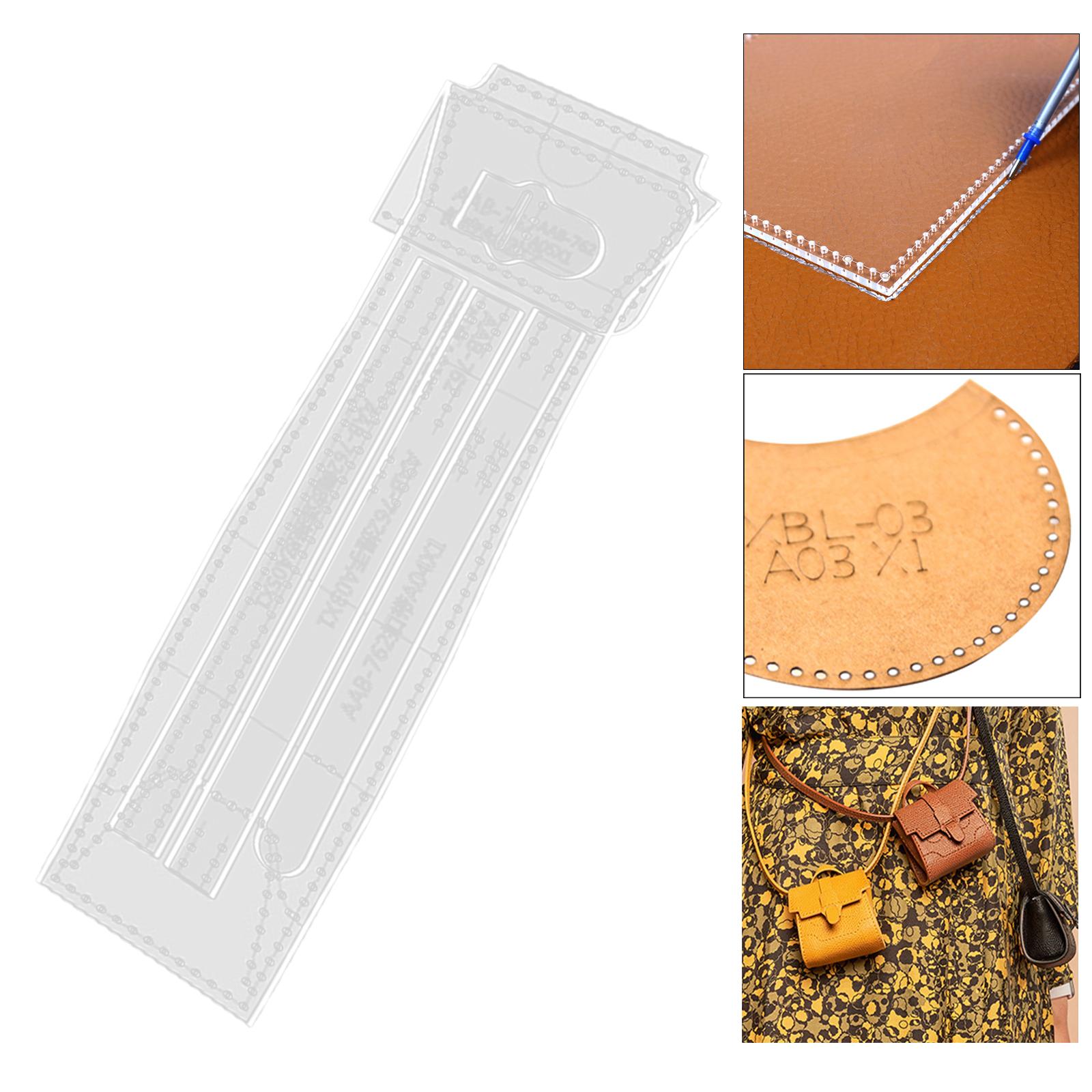 Leather Craft Pattern Handcraf - Women Accessories Drawing 리뷰 및 가격