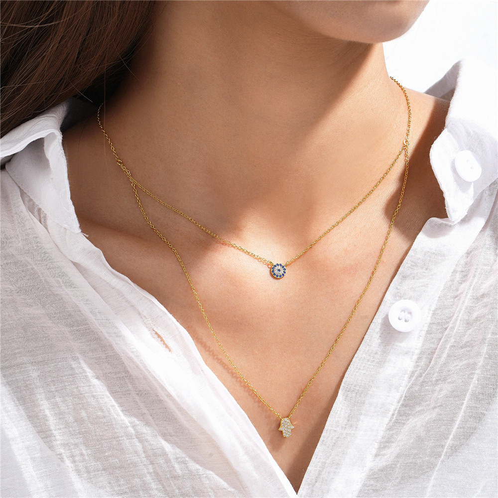 CANNER 925 Sterling Silver Dou - Layered Necklace Set 리뷰 및 가격