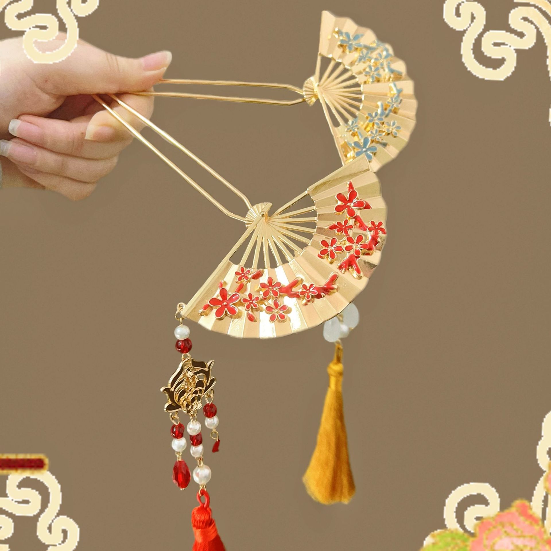 New Chinese style national fan - Women Accessories Wholesale 리뷰 및 가격