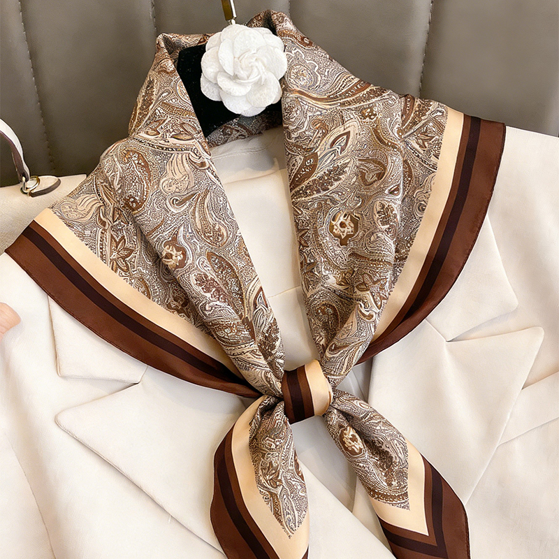 Luxury Women Silk Square Scarf - Silk Scarf Square 리뷰 및 가격