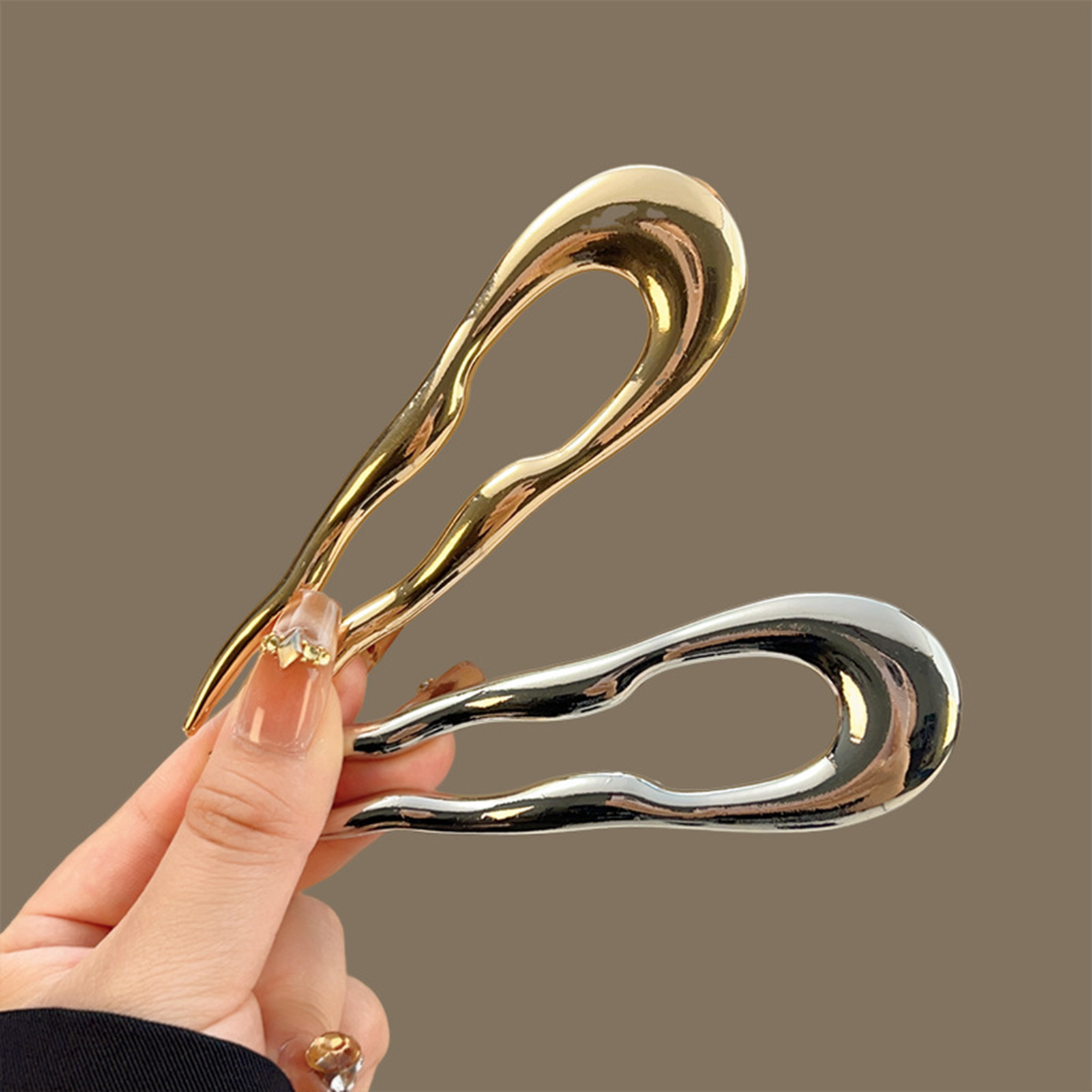 Simple Metal Alloy Hairpins U- - Women Knight Accessories 리뷰 및 가격