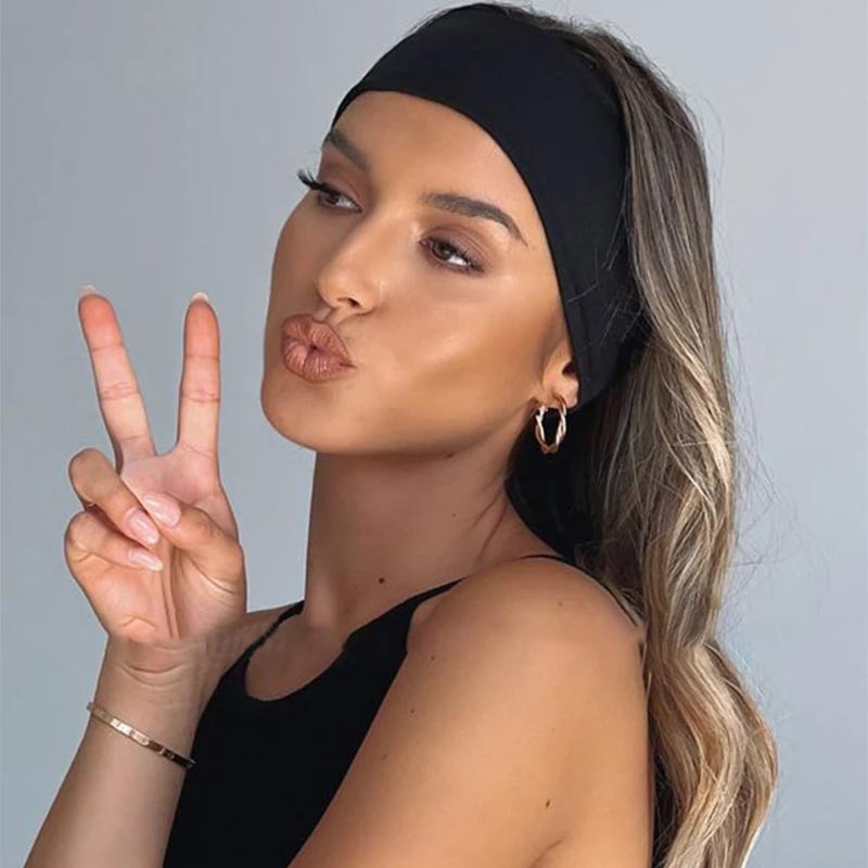 Sweatband for Men Women Elasti - Women'S Yoga Accessories 리뷰 및 가격