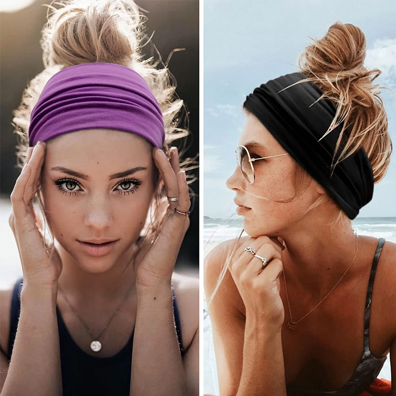 Sweatband for Men Women Elasti - Women'S Yoga Accessories 리뷰 및 가격