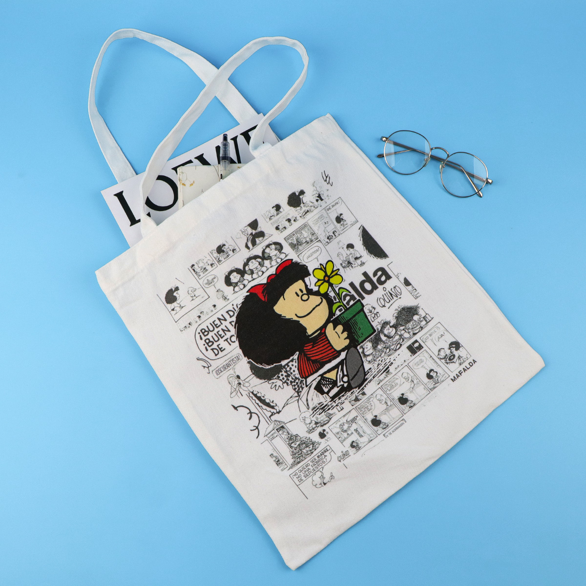 Fashion Canvas Tote Bag Women  - Women Accessories Shop 리뷰 및 가격