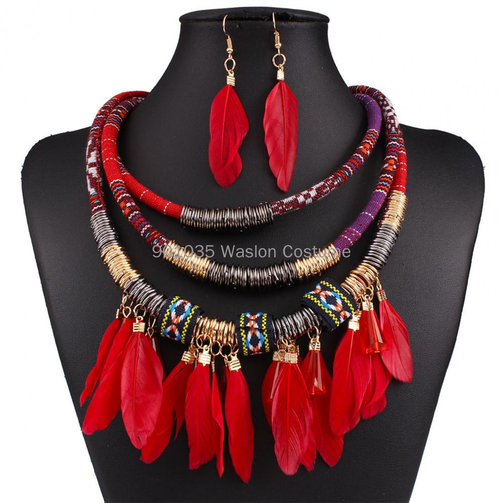 2Pcs/Set Egypt Feather Tassel  - Women Accessories In Egypt 리뷰 및 가격