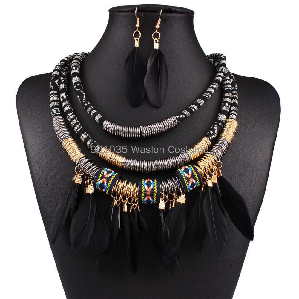 2Pcs/Set Egypt Feather Tassel  - Women Accessories In Egypt 리뷰 및 가격