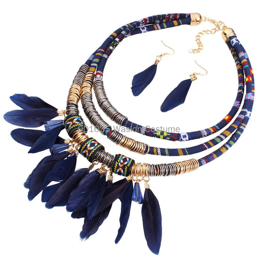 2Pcs/Set Egypt Feather Tassel  - Women Accessories In Egypt 리뷰 및 가격