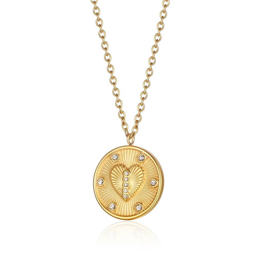 Stainless Steel Women Delicate - Coin Necklace Delicate 리뷰 및 가격