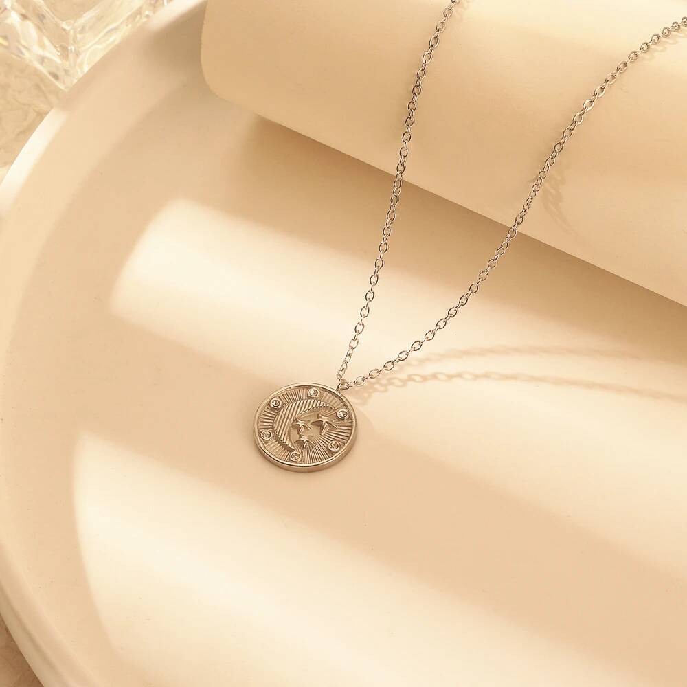 Stainless Steel Women Delicate - Coin Necklace Delicate 리뷰 및 가격
