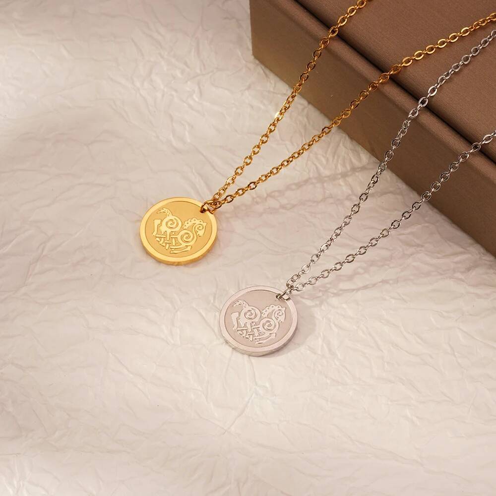 Stainless Steel Fashion Women  - Coin Necklace Delicate 리뷰 및 가격